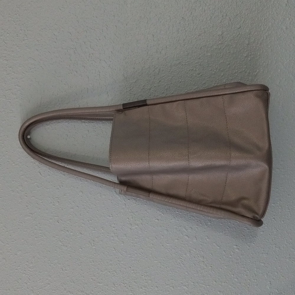 Neiman Marcus Metallic Gold Shoulder Bag